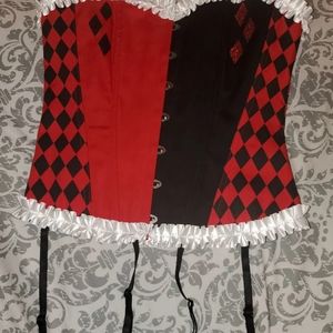 DC Comics Harelquin Corset